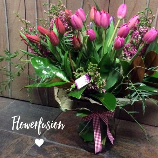 Tulip Vase Mixed Deluxe
