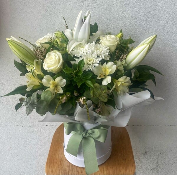 Neutral Tones Hatbox