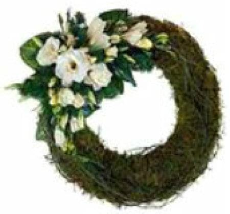 Sympathy Wreath - Modern Focal