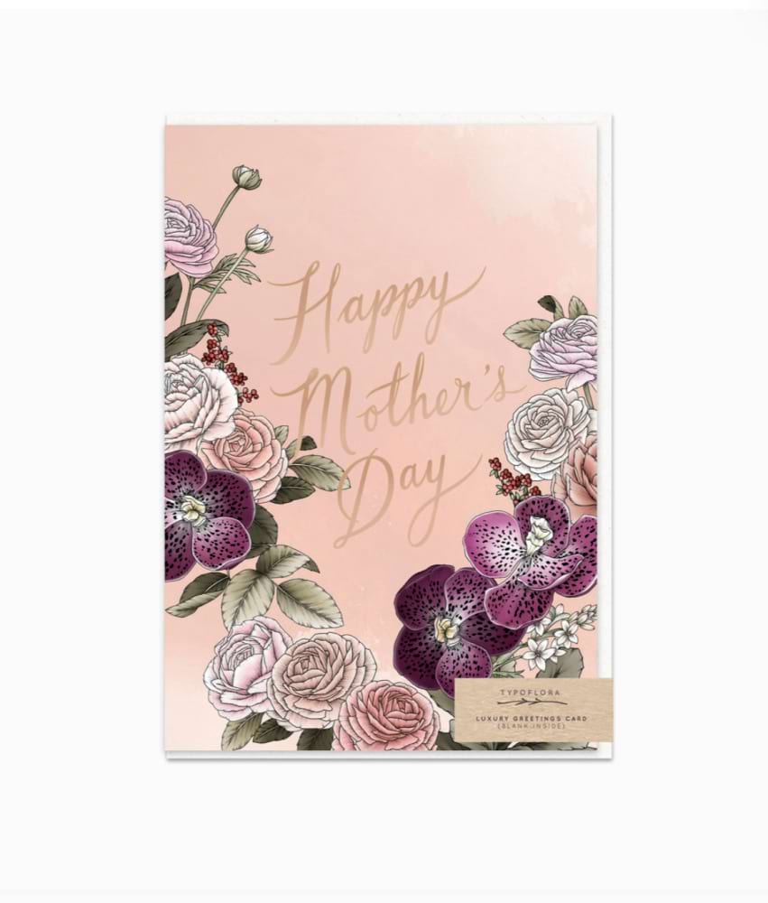 Mothers Day Luxury Greeting Card