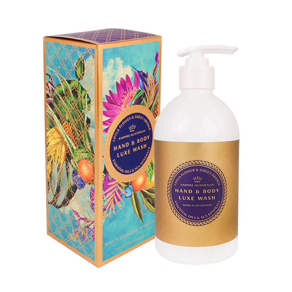 Lotus Flower & Sweet Orange Hand & Body Wash 500ml