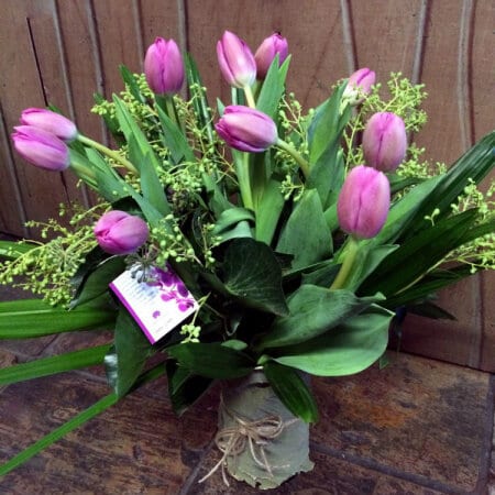 Tulip Vase Arrangement