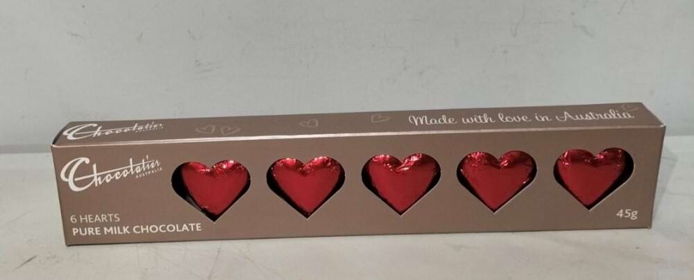 Chocolatier Hearts- 40 Grams