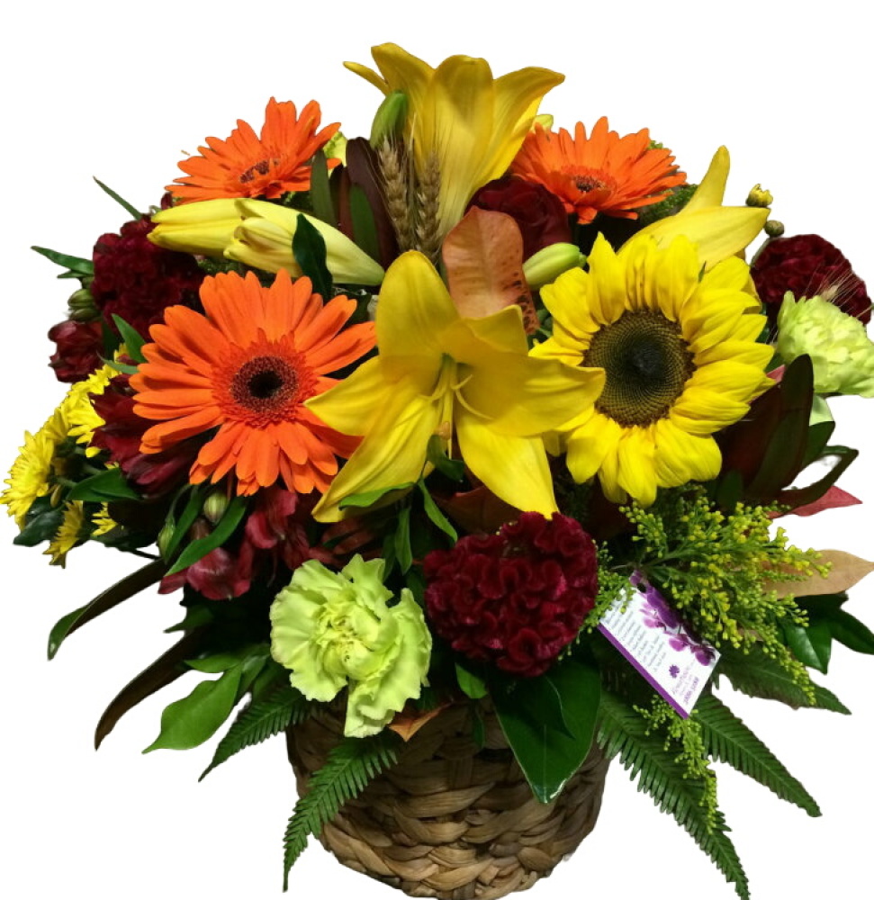 Mixed Bloom Basket
