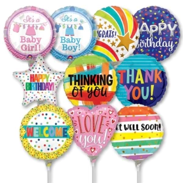 18cm Air-filled Balloon- Get Well Soon